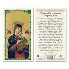 Prayer to Our Mother of Perpetual Help - Laminated Prayer card picture