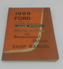 Original 1966 Ford Shop Manual Book Econoline Falcon Club Wagon Pickup Van.  OEM picture