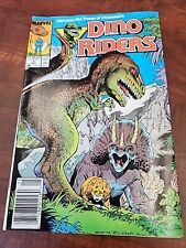 Dino Riders #3 ~ MARVEL 1989 ~  George Caragonne & Kelley Jones VF/NM picture
