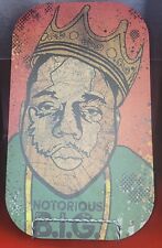 Notorious Biggie Smalls Backwoods Rolling Tray 	10.5 x 6.5