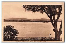 c1940s Catskill Mountains From The Hudson River New York NY Unposted Postcard picture