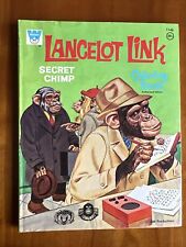Lancelot Link secret chimp coloring book man 1971 vintage Whitman Kids Book picture