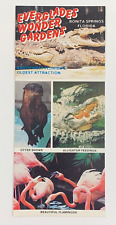 Everglades Wonder Gardens Bonita Springs Florida Multiview Postcard Advertising picture