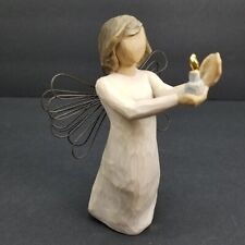 Willow Tree Angel of Hope Figurine Girl with Candle 2009 Statue Lordi - No Box picture