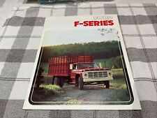 1975 Ford F-Series Truck Brochure F500 600 700 750 Stake Dump Excellent Original picture