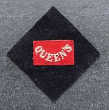 Queen’s Royal Regiment West Surrey Pagri Flash Cloth Badge Original picture