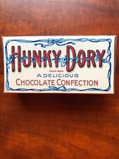 HUNKY DORY BOX CHOCOLATE CRACKER JACK RUECKHEIM BROS & ECKSTEIN UNUSED 1910'S picture