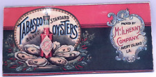 Tabasco Brand Standard Oysters Avery Island Louisiana Refrigerator Magnet 4x2 picture