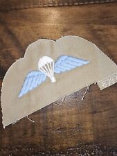 WWII Cold War British Rhodesian Airborne SAS Theater Made Jump Badge L@@K o picture