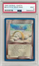 1995 Middle Earth Lord of the Rings TCG Beautiful Gold Ring PSA 9 Pop 1 (V2) picture