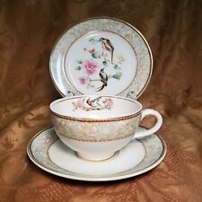 W.H. Grindley England Crescent Tea Trio - Cup, Saucer, Dessert Plate picture