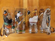 Vintage LOONEY TUNES Pepsi Collector Glasses Set of 4 (1976)  picture