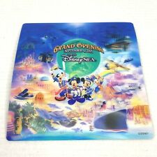 Vintage Rare Tokyo Disney Sea Mouse Pad 3D Grand Opening September 4 2001 Mickey picture