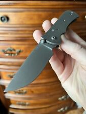 Anthony Griffin Full Custom Hunter Titanium Folding Knife RARE picture