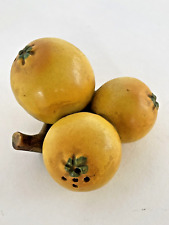 Vintage Japan LEMONs Yellow Tomatoes Salt & Pepper Shaker Set Fruit CLUSTER picture
