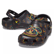 Disney Mickey Mouse Glow-in-the-Dark Halloween Clogs by Crocs Size M4 /W6  - New picture