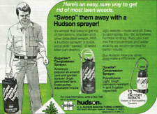 Vintage Print Ad 1979 Hudson Bugwiser Duralite Compression Sprayer Lawn Weeds picture