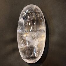 Pure crystal shivling Energised shivling pure himalayan sphatik baad ling 775gm picture