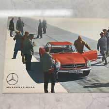 Vintage Original 1963 Mercedes Benz 230 220 300 600 UNIMOG Sales Ad Brochure picture