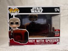 Funko Pop Rey With Speeder 174 Star Wars 2017 Galactic Convention Exclusive picture