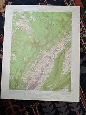1966 PENNSYLVANIA ALTOONA US DEPT INTERIOR GEOLOGICAL SURVEY MAP picture