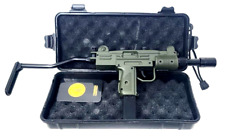 Replica Mini UZI Submachine Gun Pistol LIGHTER & Case ABS/Metal Jet Torch Flame picture