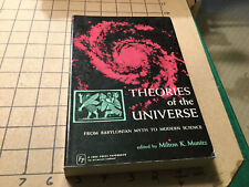 HIGH GRADE Unread: 1965 THEORIES of the UNIVERSE milton k munitz 437pgs picture