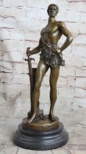 A-FRENCH-BRONZE-SCULPTURE-FIGURE-ENTITLED-039-LE-TRAVAIL-AFTER-MAURICE-CONSTANT- picture