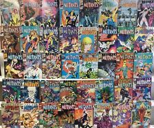 Marvel Comics The New Mutants Comic Book Lot of 40 picture