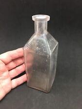Antique Dioviburnia Glass Bottle Herbal Fertility Drug Woman Dios Chemical Cure picture