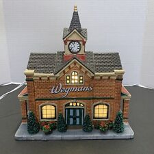 Lemax Wegmans Grocery Store Lighted  Porcelain Building 2012 #25476 W/ Box picture
