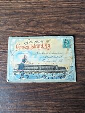 1939 Coney Island Souvenir Booklet Post Card picture