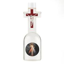 Divine Mercy Ornate Holy Water Bottle Lot of 24 Size 6.5 in H Capacity 8 oz picture