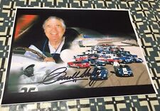 CARROLL SHELBY SIGNED MONTEREY HISTORIC PHOTO COBRA FORD GT GT350 GT500 ON SALE picture