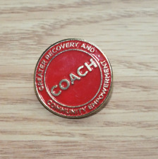 Red & Gold Tone Greater Recover and Community Empowerment Collectible Lapel Pin picture