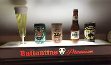 2 SIDED Vintage 60's Ballantine Premium Beer Ale Motion Illuminated BubblerWORKS picture