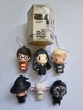 2023 HALLMARK MYSTERY ORNAMENTS HARRY POTTER SET OF 7 WITH HOGWARTS EXPRESS RARE picture