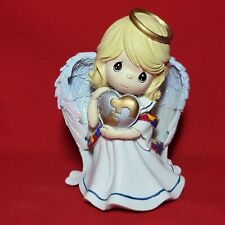 Precious Moments Angel of Caring Heavenly Blessings Autism Awareness 2014 picture