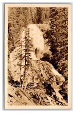 RPPC Skalkaho Falls Skalkaho Pass Montana MT Johnsons Photo Postcard R20 picture