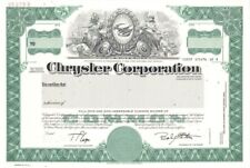 Chrysler Corporation - Famous Automotive Co. - Specimen Stock Certificate - Spec picture