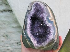 Amethyst Crystal Healing Natural purple specimen intuition Immune System Cave picture