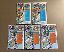 Lot of 5 DC Who's Who featuring Dave Stevens Artwork #4 Catwoman #7 Dolphin 1985 picture
