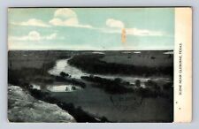 Cleburne TX-Texas, Scenic Landscape, Antique Vintage c1908 Postcard picture