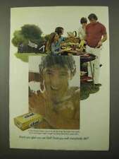 1972 Dial Soap Ad - Aren't You Glad - Outdoor Barbecue picture
