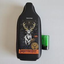 Jagermeister The Stag Bottle Insulated Zipper Carry Case Storage With Shot Glass picture