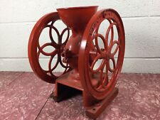 Vintage Enterprise Philadelphia cast iron MANUAL coffee grinder Grinding picture