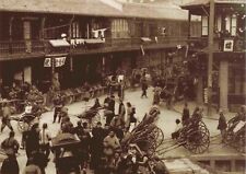 90s postcard of 1890 Scene Xinbeimen Street Shanghai China Postcard 4x6 Vtg #6 picture