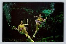 Weeki Wachee FL-Florida, Underwater Music Review, Antique Vintage Postcard picture