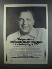 1981 National Multiple Sclerosis Ad - Frank Sinatra picture