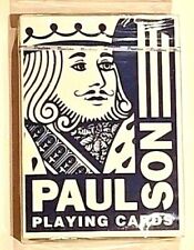 Casino Gambling Paulson Playing Cards Borderless Classic Cut Standard Index NEW picture
